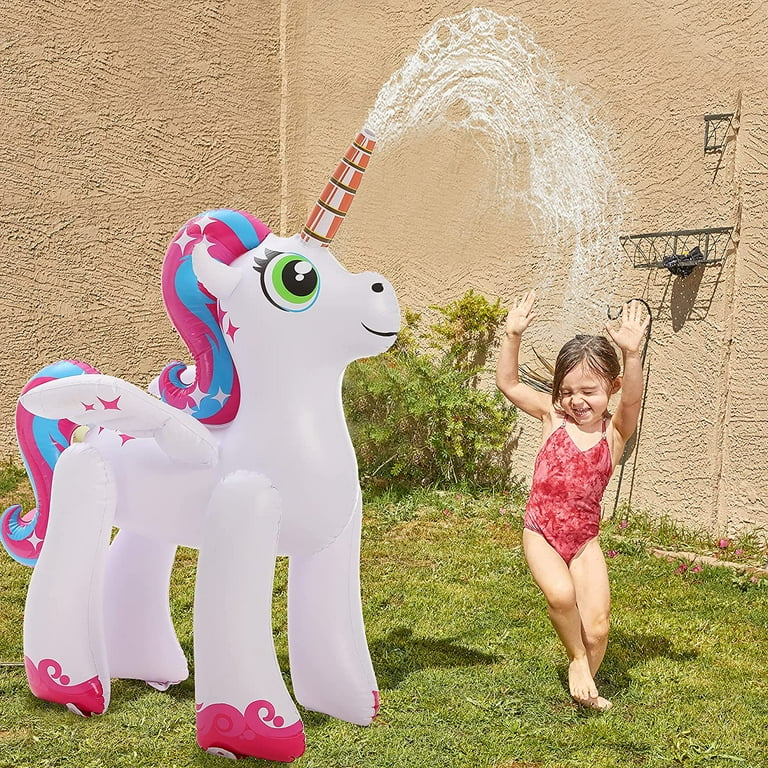 Unicorn yard sprinkler sales