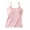 Pink, variant on 3 Pack Training Bras for Teens Girls Cotton Cami Undershirt Adjustable Spaghetti Strap Camisole Tank Tops