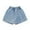 Blue, variant on Lopecy-Sta Kids Casual Shorts Gift for Children Girls Summer Denim Shorts Wide Leg Cute Cooling Jeans Hot Pants High Waist Shorts