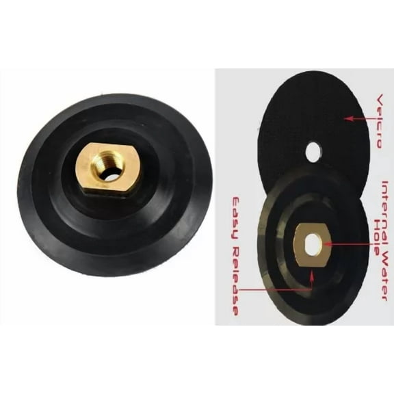 5" Back Holder/Backer Pad Concrete Stone Grinder Polisher Polishing Pad 5/8"-11