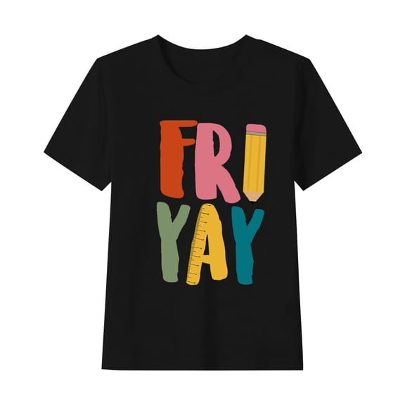 Children Boy Girl Brunch T Shirts Short Sleeve Tops Tee for Kid Crew Neck Spandex Letter Graphic Fall Summer Shirts 2026 Clothes Fashion