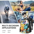thumbnail image 6 of The Amazing Anime World Of Gumball Backpack Cartoon Anime Backpack Cute Backpack Casual Travel Backpack Cartoon Anime Fans Gift, 6 of 6
