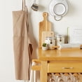 thumbnail image 2 of 32" Beige Chef Apron, 2 of 6