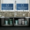 thumbnail image 7 of Karran Usa FCWSF33DBMB-PK1 Karran Fcwsff33dbmb 33" Double Bowl Workstation Fireclay, 7 of 7