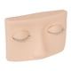 thumbnail image 5 of Cabeza De Maniquí De Pestañas Para Práctica De Párpados De Repuesto, Cabeza De Entrenamiento De Maquillaje Realista De Media Cara Con 3 Pares De Párpados De Una Sola Capa Para, 5 of 7