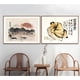 thumbnail image 4 of Decoración de casa de té, famosa pintura china en lienzo, Qi Baishi, fruta, melocotón, arte de pared zen, póster, imagen impresa, oficina, sala de estar, hogar, 4 of 5