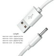 thumbnail image 5 of lanema 5V USB to DC35135 Power Cable Cord Support Charging Wide Compatibility for Speaker Sound System, Small Fan, Desk Lamp, 5 of 11