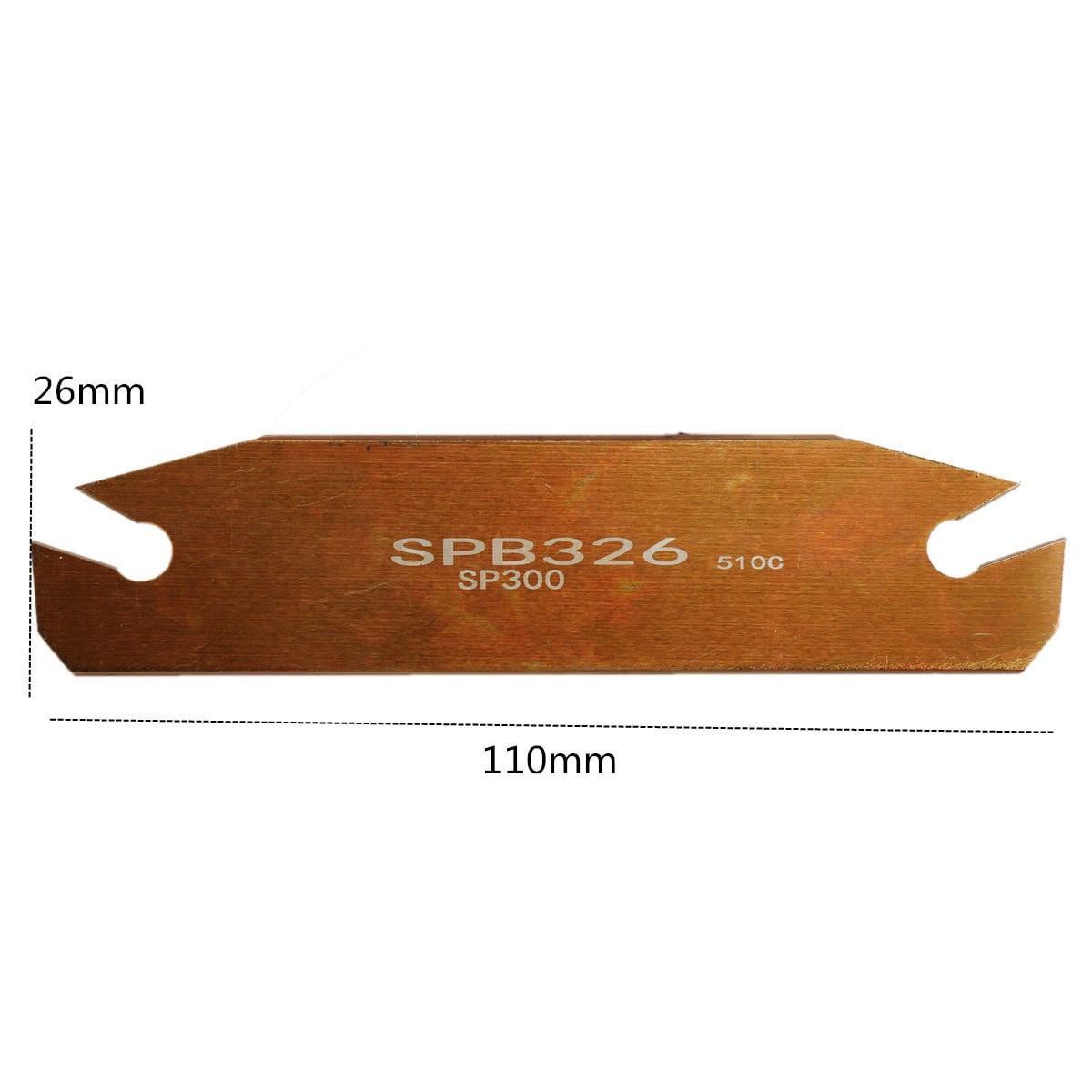 SPB26-3 26mm Part Off Blade Grooving Cut-Off Plate Toolholder For SP300 Insert 