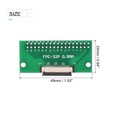 thumbnail image 2 of Unique Bargains FFC FPC PCB Converter Board 32 Pin 0.5mm Pitch to DIP 2.54mm Single Side, 2 of 6