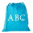 thumbnail image 1 of Custom Monogram Cinch Sacks, Bulk Drawstring Bags, Personalized Pull String Bags, 1 of 3