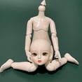 thumbnail image 2 of Makeup Doll Head 30CM DOLL 1/6 Bjd Doll Mechanical Joint Body Naked Doll Kids Girls Doll Toy Giftonly head Gao Jinjia LED, 2 of 2