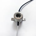 thumbnail image 2 of E11 Mini-Candelabra Screw ceramic lamp holder socket with lead wires, 2 of 7