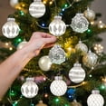 thumbnail image 1 of Christmas Decorations Christmas Ball Set Electroplated Plastic Painteds Christmas Tree Ornaments 6cm 16 Pieces, 1 of 6