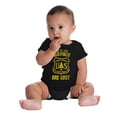 thumbnail image 4 of Not All Who Wander National Forest Romper Boys or Girls Infant Baby Brisco Brands 12M, 4 of 6
