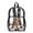 Grunge Highland Cow, variant on FKELYI Hippie Flower Cow Print Clear Backpacks for Kids School Bookbag 17 Inch Transprent Backpack Boys Girls Large Capacity Casual Daypack Travel Bags for Teens