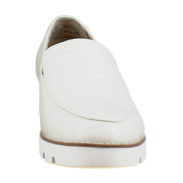 Vionic Kensley Women's Loafers & Slip-Ons Cream Leather Size 6.5 W