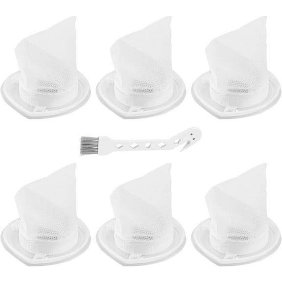 EVF100 Filter Replacement Compatible with Black & Decker Hand Vacuum HNV220B HNV115J HNV215B HNV115B 90590689 Series Cleaners, 6 Pack