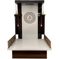 thumbnail image 2 of Wooden Temple For Home With LED Lights For Home And Office / Wooden Designer Mandir With Cabinets / Pooja Mandir For Home Large/Puja Mandir, 2 of 3