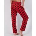 thumbnail image 3 of 3 Pack: Women’s Ultra-Soft Comfy Pajama Lounge Pants Elegant Sleepwear (Available In Fleece & Soft Knit) Plus Size, 3 of 5