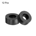 thumbnail image 3 of 12 Packs Rubber Spacers 25mm OD, 12mm ID, 10mm Height Round Anti Vibration Spacer Thick Rubber Washers, 3 of 5