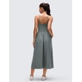 thumbnail image 2 of CRZ YOGA V Neck Maxi Casual Tank Dress Outfits For Women, 2 of 4