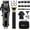 Black5, variant on HIENA PRO Professional Hair Clippers Men Electric Hair Clipper Set for Cordless Hair Clipper and Trimmer Set Full Barber Clipper Set with LED Display (Black) (Black2)
