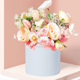 thumbnail image 4 of MesaSe White Round Cardboard Box Bouquet Packaging Boxes for Gifts Creative Bride, 4 of 8