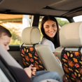 thumbnail image 6 of Zufioo Thanksgiving Turkey 1 for Car Seat Kick-Proof Storage Pads 2 Pack, Anti-Stain Adjustable Car Seat Protectors for SUV, Jeep, Truck-One Size, 6 of 9