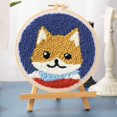 thumbnail image 2 of Paquete de 2-3 Kit de agujas de bordado, herramienta artesanal, punzón de hilo, herramienta de tejer Shiba 2 piezas Zulema Kits de inicio de bordado con punzón, 2 of 8