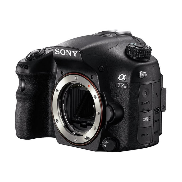 Sony a77 II ILCA-77M2 - Digital camera - SLR - 24.3 MP - APS-C - body only  - Wi-Fi, NFC - black - Walmart.com