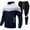 White, variant on OJinShaWanO Mens Winter Coats 2025 Men's Tracksuit 2 Piece Hooded Athletic Sweatsuits Casual Running Jogging Sport Suit Sets
