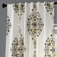 thumbnail image 5 of Kerala Gold Printed Cotton Twill Curtain (1 Panel), Kerala Gold, 50W X 108L, 5 of 6