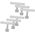 thumbnail image 4 of 6 piezas de percha para pájaros, accesorios para pájaros, barra de soporte resistente, clip transparente, juguete para loros africanos, canarios y, 4 of 9