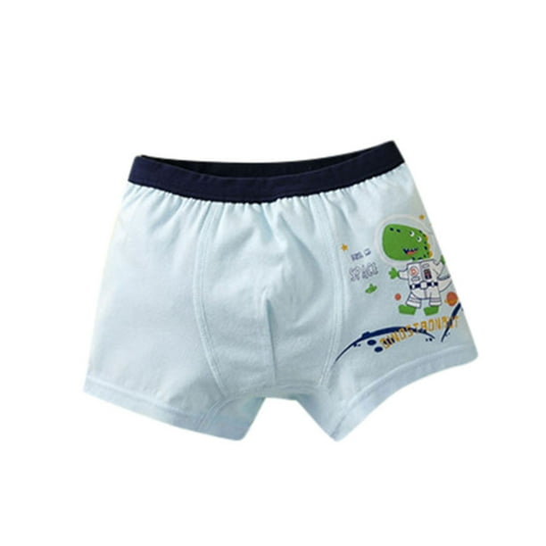nsendm Boys Undergarmentslip Big Kid Clothes Underwear 5t Boys Cotton Kids  Toddler Infant Baby Boys Underwear Cartoon Print Shorts Pants Boy Athletic