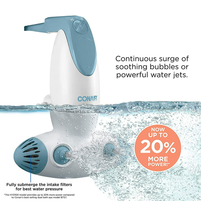 Conair Jet Hydro Spa Portable Bath Spa with Jets Bubbles and Massage HYD100