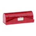 thumbnail image 3 of Leather Lipstick Case Holder with Mirror for Purse Red, 3 of 7