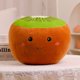 thumbnail image 5 of Bonita almohada de peluche con forma de fruta de simulación, naranja, manzana, kiwi, sandía, suave y rellena, cojín para sofá con forma de pimiento y guisante, 5 of 5