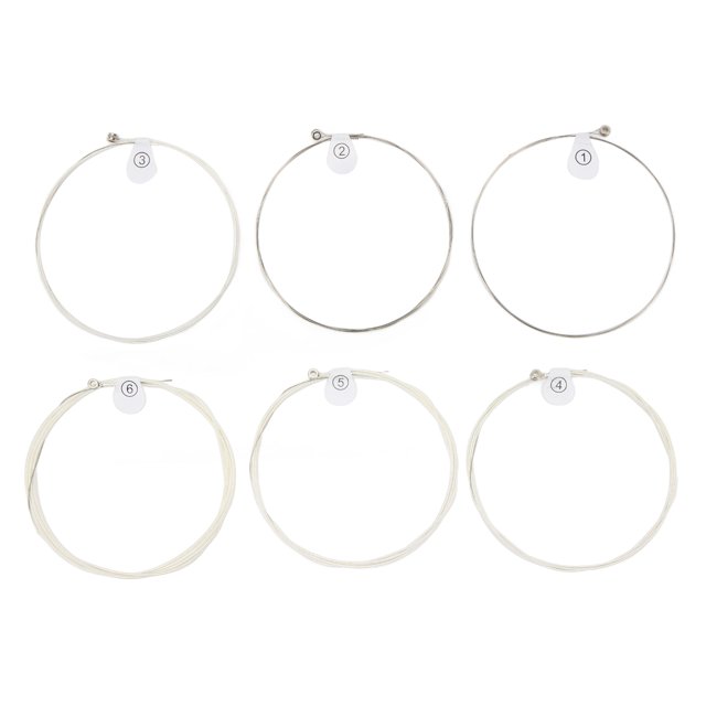 Ensemble de Guitares, 6 Pcs Guitares à Cordes Basses Guitares Haute Performance