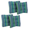 thumbnail image 2 of 19-inch Squared Spun Polyester Tufted Dining Chair Cushion (Set of Four), 2 of 5