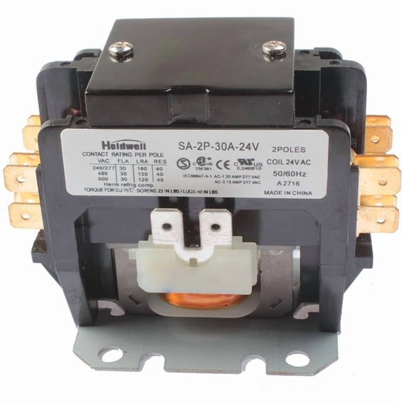 New Air Conditioner  Contactor SA-2P-30A-24V