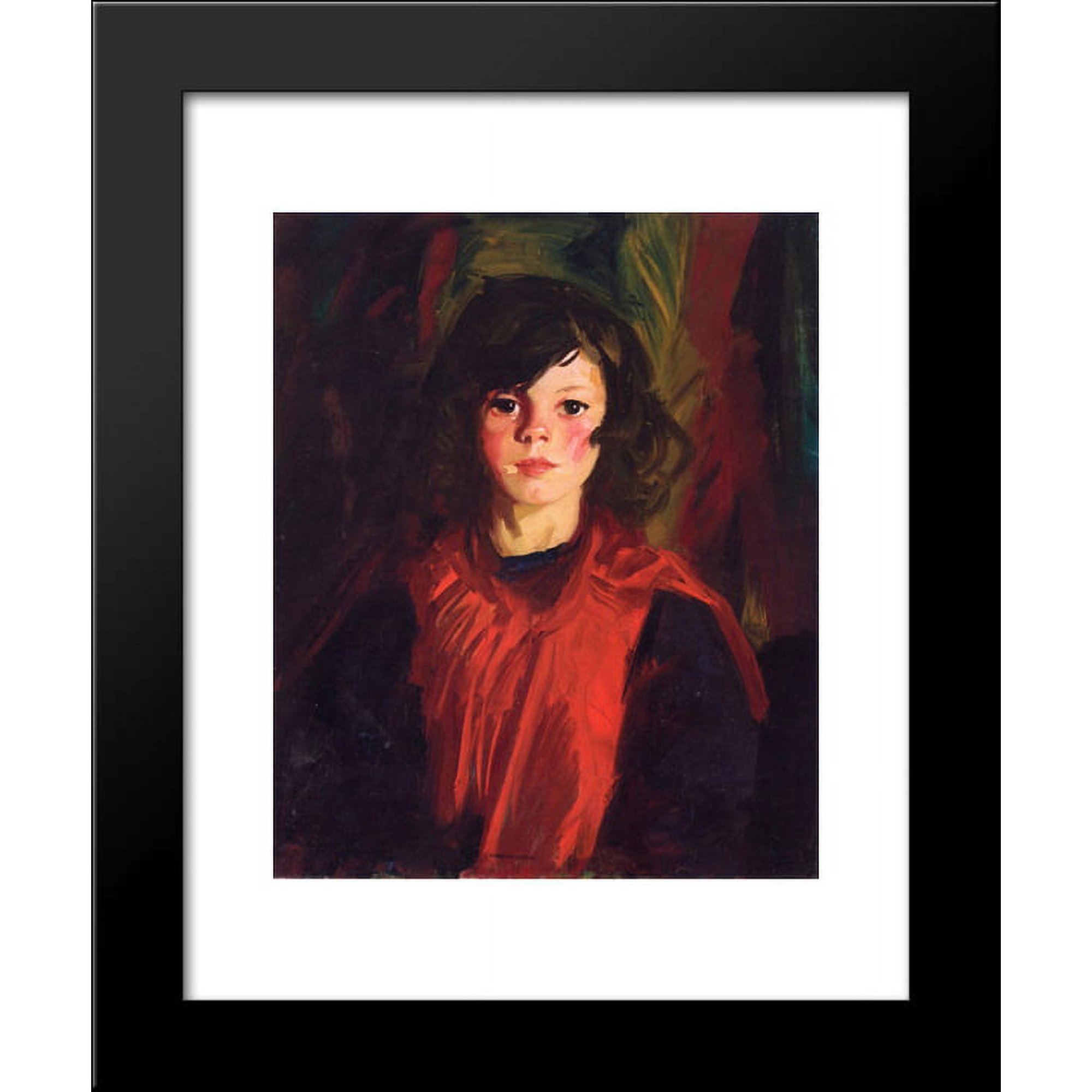 Mary Ann (Mollie) 20x24 Framed Art Print by Robert Henri