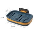 thumbnail image 4 of 4x Soporte para Ptos, Caja de Jabón para Baño de con Bandeja de Drenaje, Soporte para Jabón con Drenaje Automático de Succión de Pared 4 piezas, 4 of 4