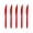 A, variant on Disposable Plastic Cutlery Set Red Cake Knife Fork Spoon Kit Food Grade Utensils for Birthday Wedding Holiday Party Supplies