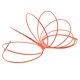 thumbnail image 5 of 4Mm 5 Metros Dispositivo de Guía Naranja Cable Eléctrico Nylon Extractores Empuje Conducto Serpiente Alambre la Cinta Los Pescados Rodder, 5 of 5