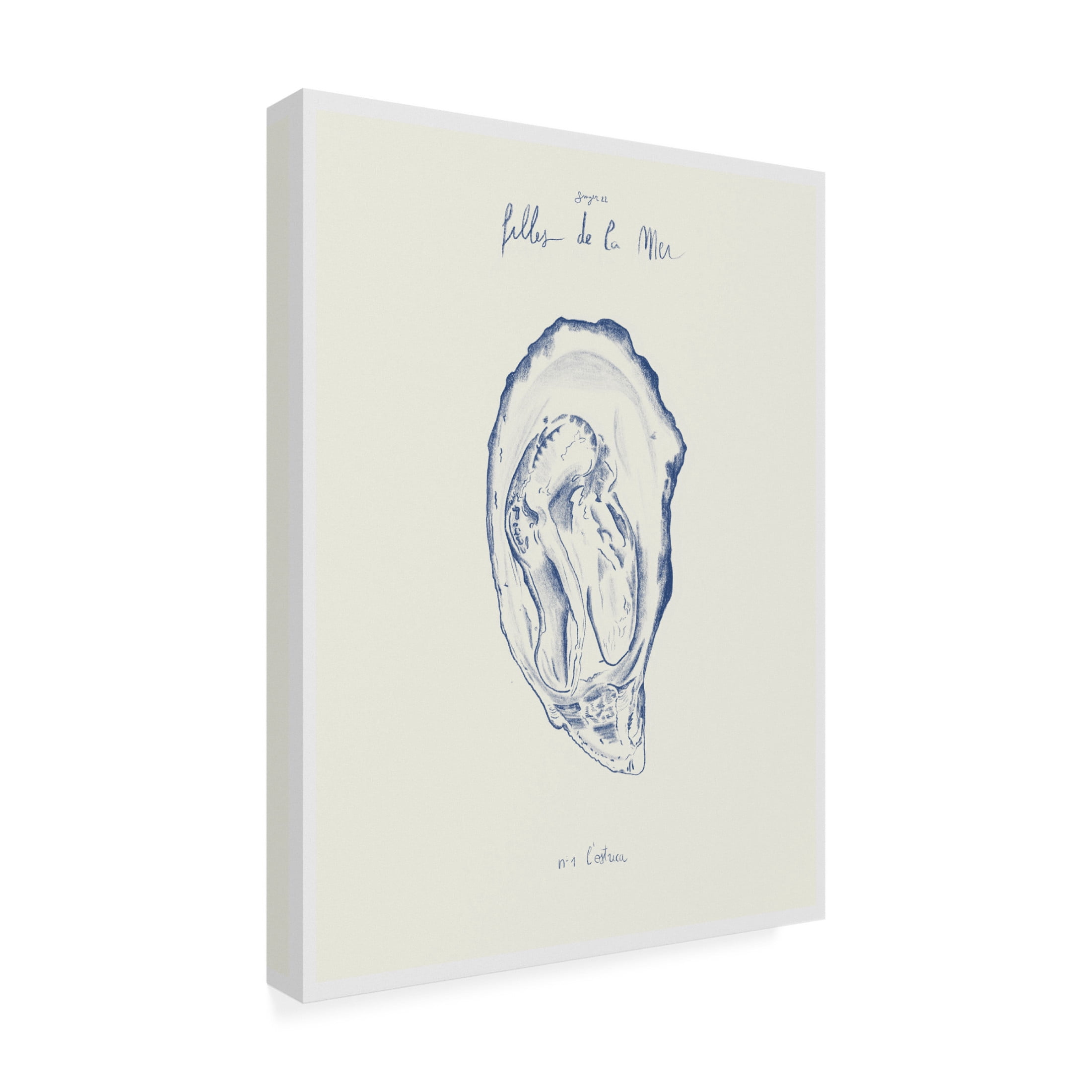 Trademark Fine Art Giulia Mora  Filles de la mer n.1 Laostrica Canvas Wall Art