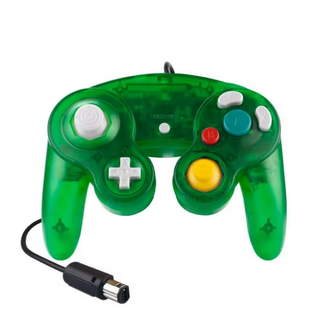 Control Joystick Para Nintendo Gamecube Alambrico Analogo Gc Verde