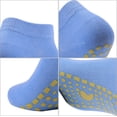 thumbnail image 5 of 6 pair Grip Yoga Pilates Socks Non Slip Barre Anti Athletic Socks with Grips for Women, 5 of 5