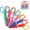 Multicolor, variant on Mr. Pen- Craft Scissors Decorative Edge, 6 Pack, Zig Zag Scissors