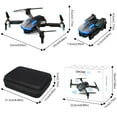With 4K FPV Camera For Kids And Adults Mini Foldable RC Airplane WiFi