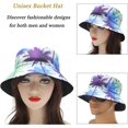 thumbnail image 2 of Unisex Cute Print Bucket Hat Summer Travel Fisherman Cap for Women Men Teens, 2 of 5